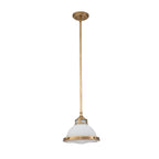 Amelia Mini Pendant (Heritage Brass)