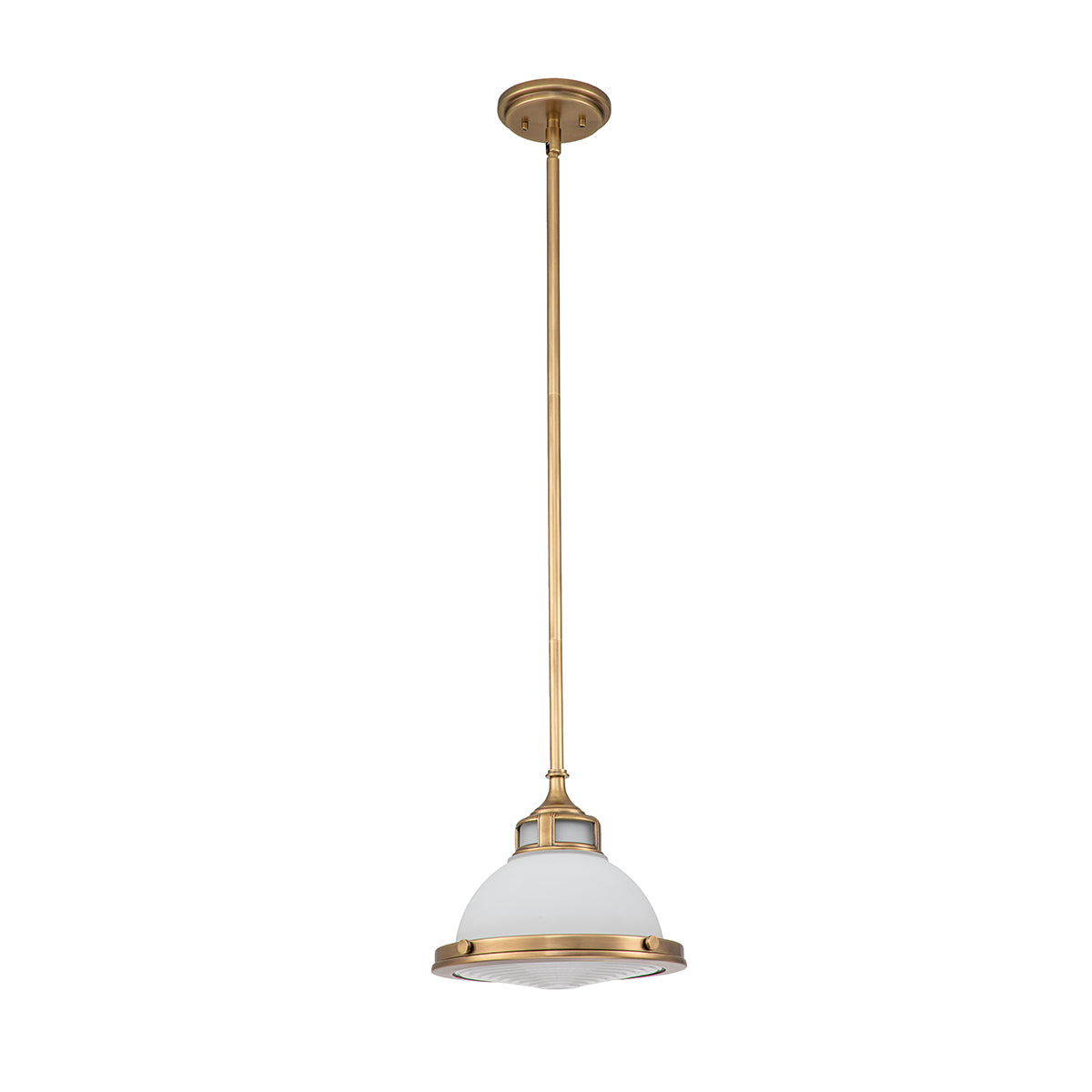 Amelia Mini Pendant (Heritage Brass)