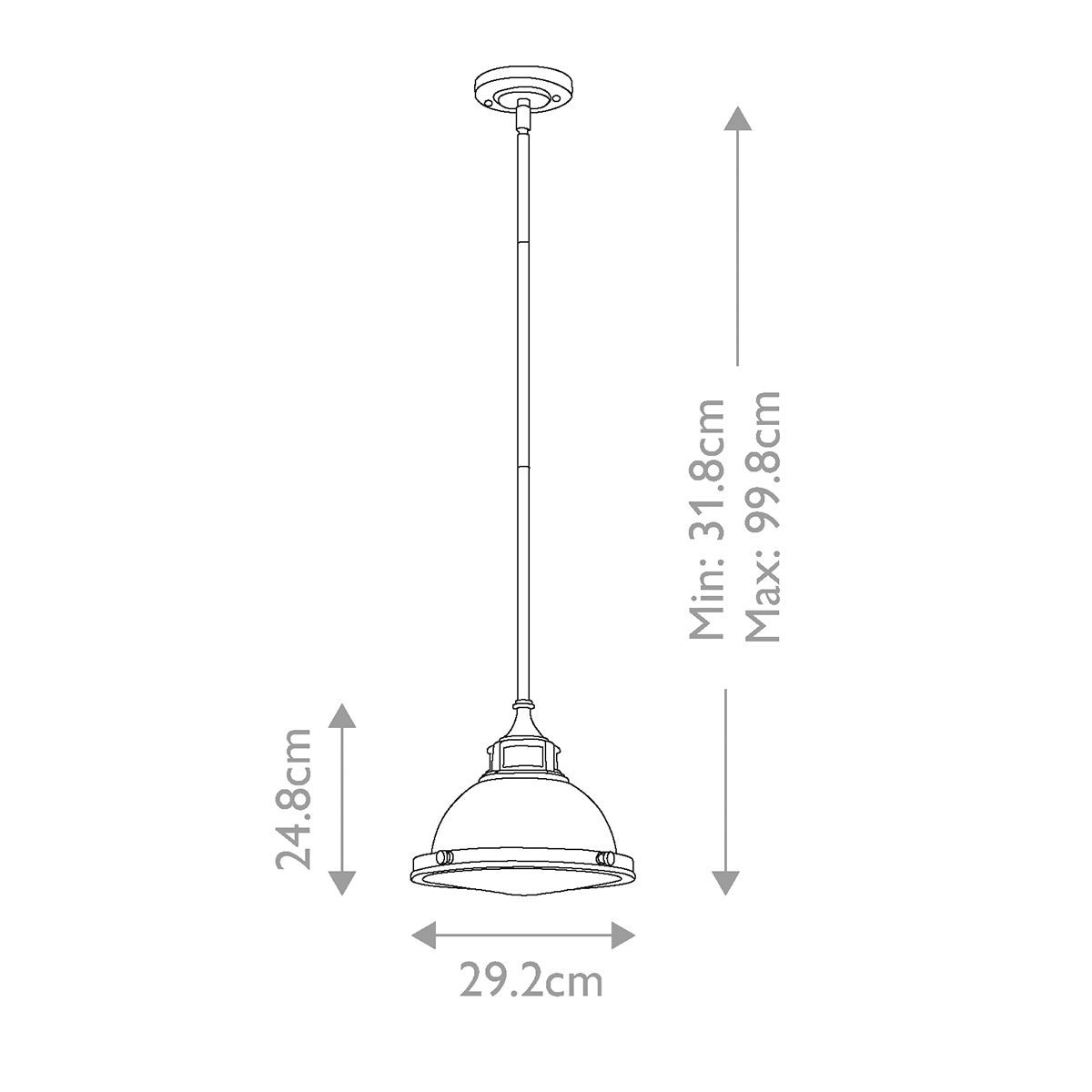 Amelia 1Lt Mini Pendant 1