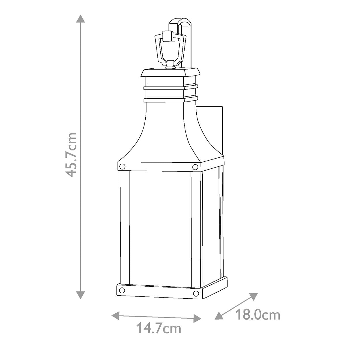 Beacon Hill 1lt Small Wall Lantern