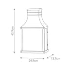 Beacon Hill 2lt Half Wall Lantern