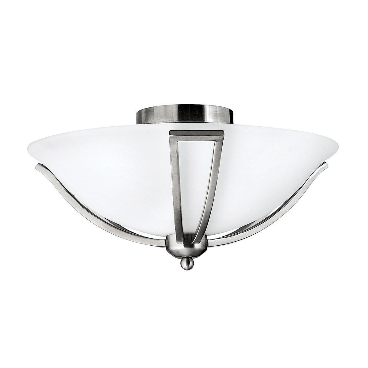 Bolla 2-Light Flush Mount (Brushed Nickel)