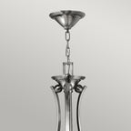 Bolla 9-Light Chandelier (Brushed Nickel)