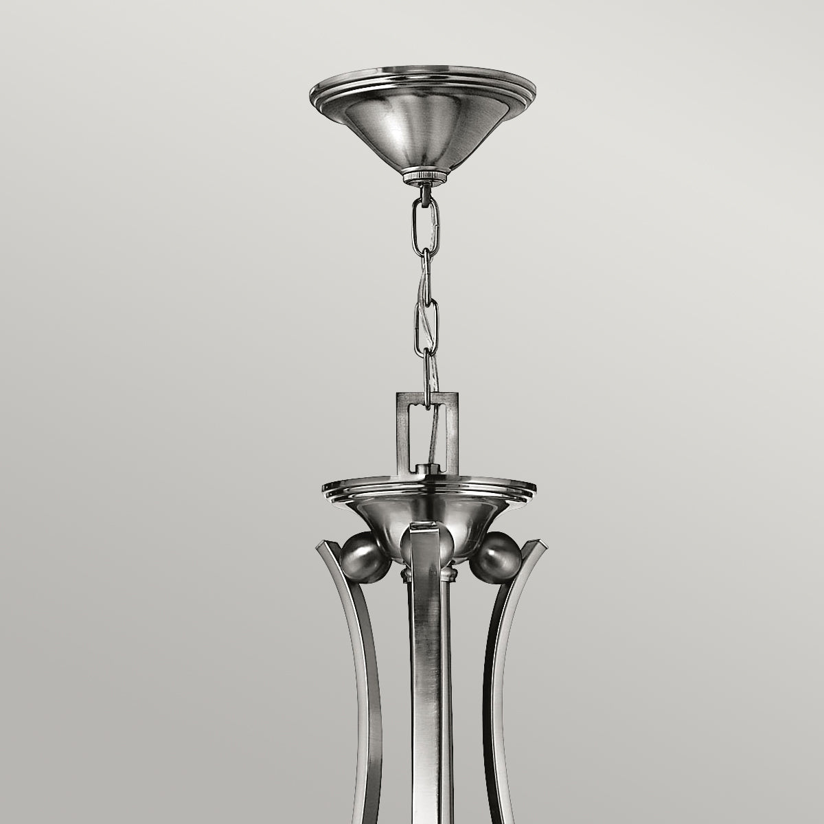 Bolla 9-Light Chandelier (Brushed Nickel)