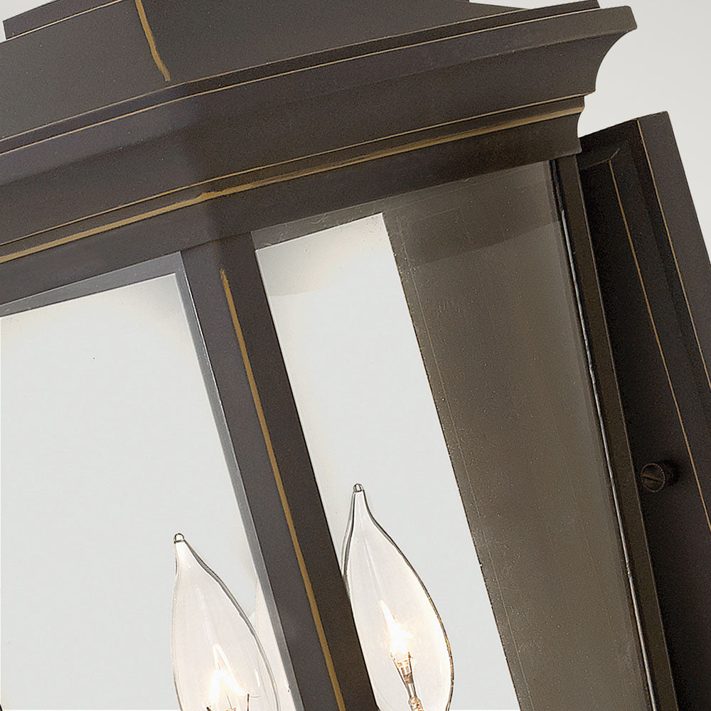Bromley 3-Light Large Wall Lantern (Oil Rubbed Bronze)
