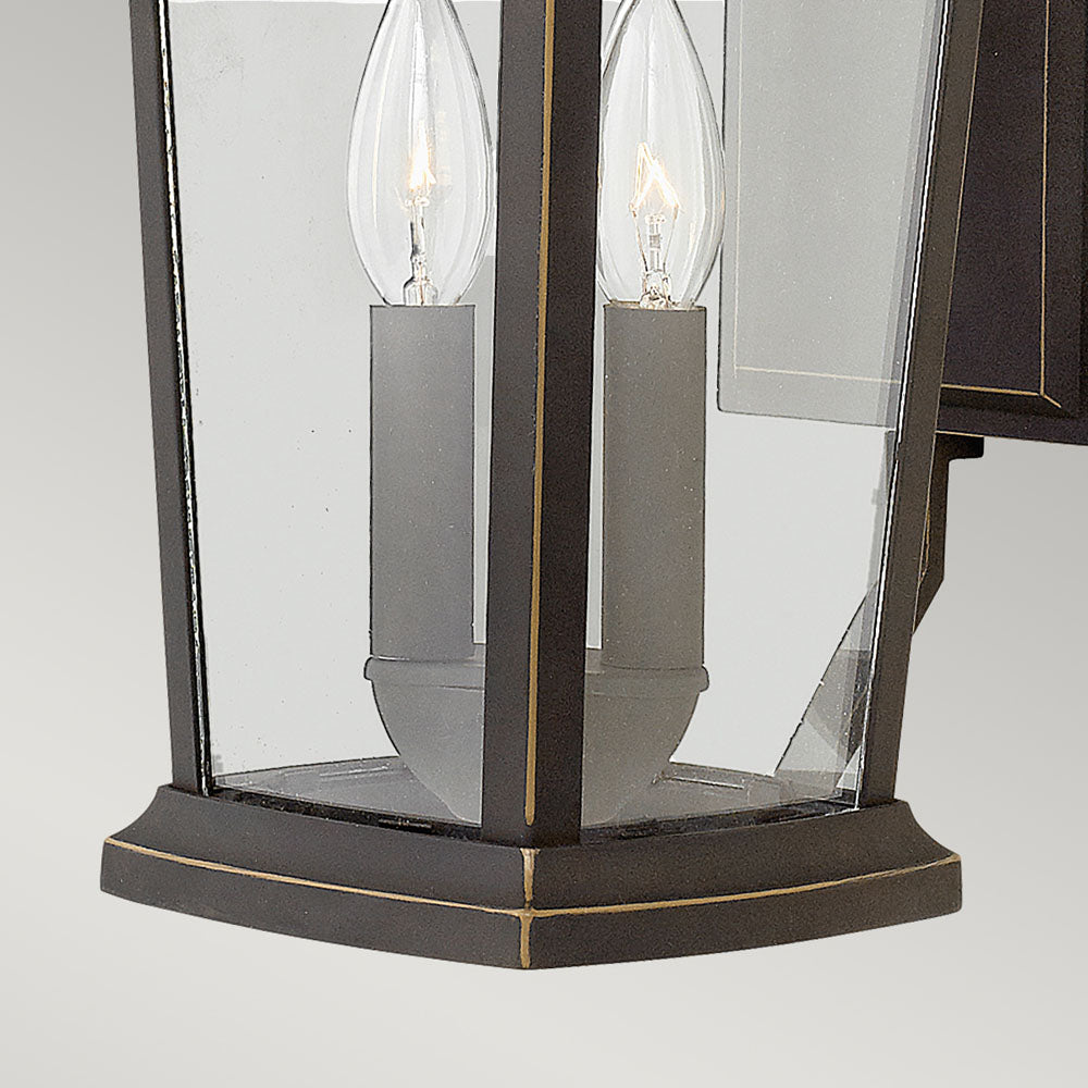 Bromley 2-Light Medium Wall Lantern (Oil Rubbed Bronze)