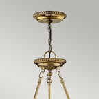 Cambridge 3-Light Large Pendant (Solid Brass)