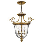 Cambridge 3-Light Small Pendant (Solid Brass)