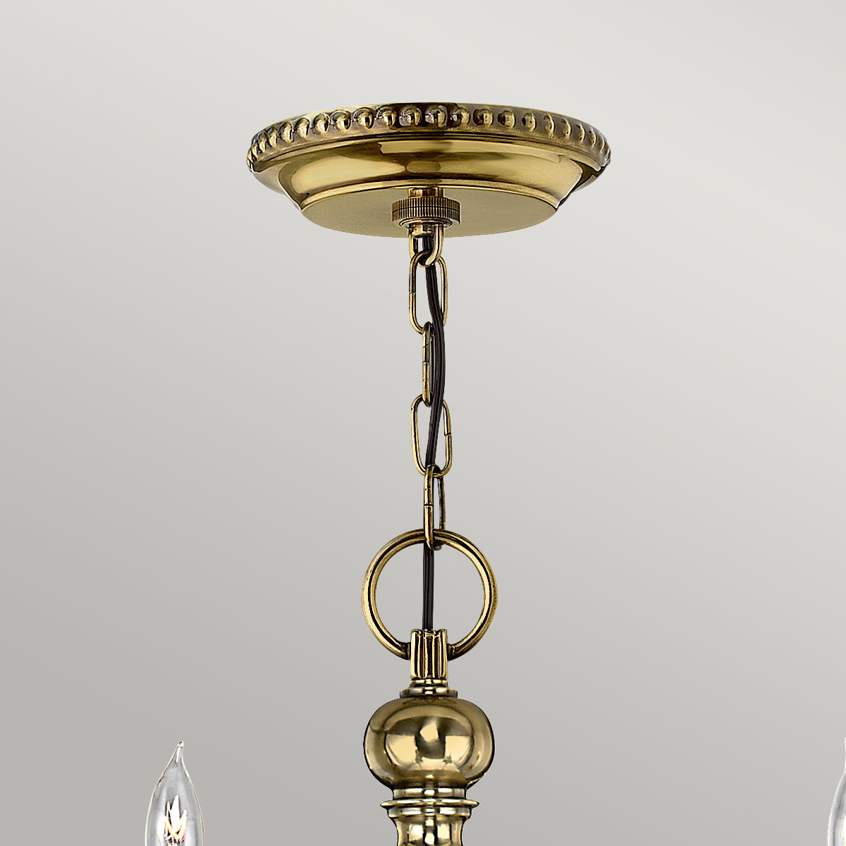 Cambridge 6-Light Chandelier (Solid Brass)