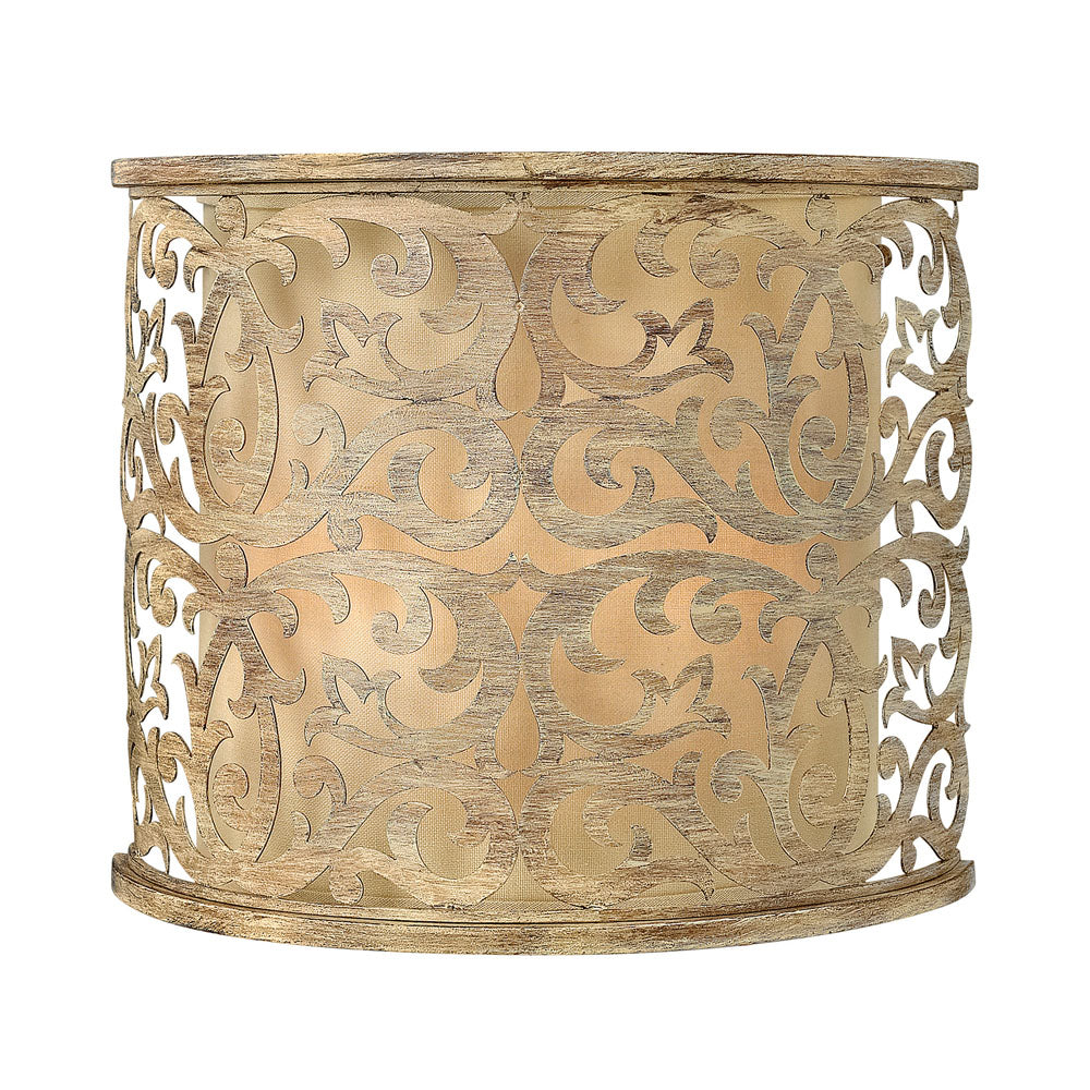 Carabel 2-Light Wall Sconce (Brushed Champagne)