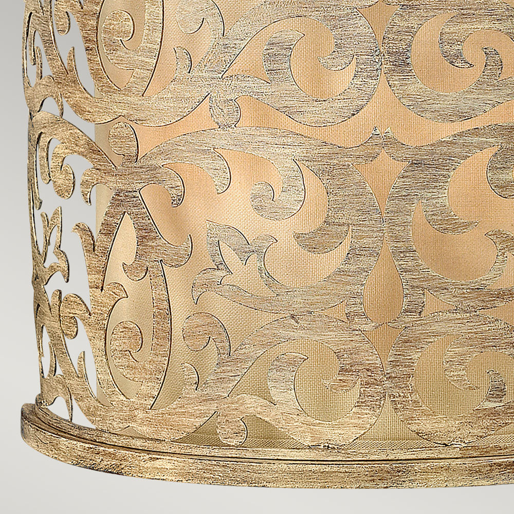 Carabel 2-Light Wall Sconce (Brushed Champagne)