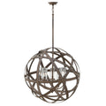 Carson 5-Light Outdoor Chandelier (Vintage Iron)