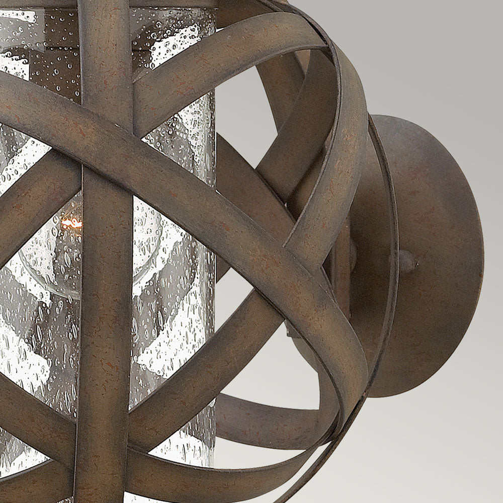 Carson 1-Light Outdoor Wall Lantern (Vintage Iron)