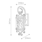 Casa 2 Light Wall Lantern