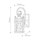 Casa 1 Light Wall Lantern