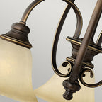 Cello 3-Light Chandelier (Antique Bronze)