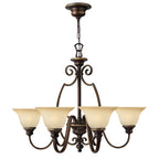 Cello 6-Light Chandelier (Antique Bronze)