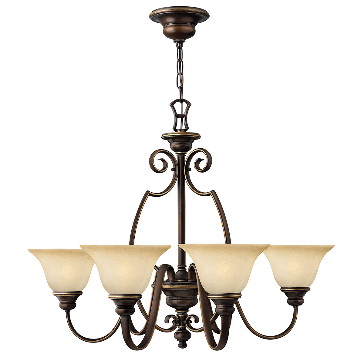 Cello 6-Light Chandelier (Antique Bronze)