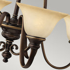 Cello 6-Light Chandelier (Antique Bronze)