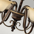 Cello 9-Light Chandelier (Antique Bronze)