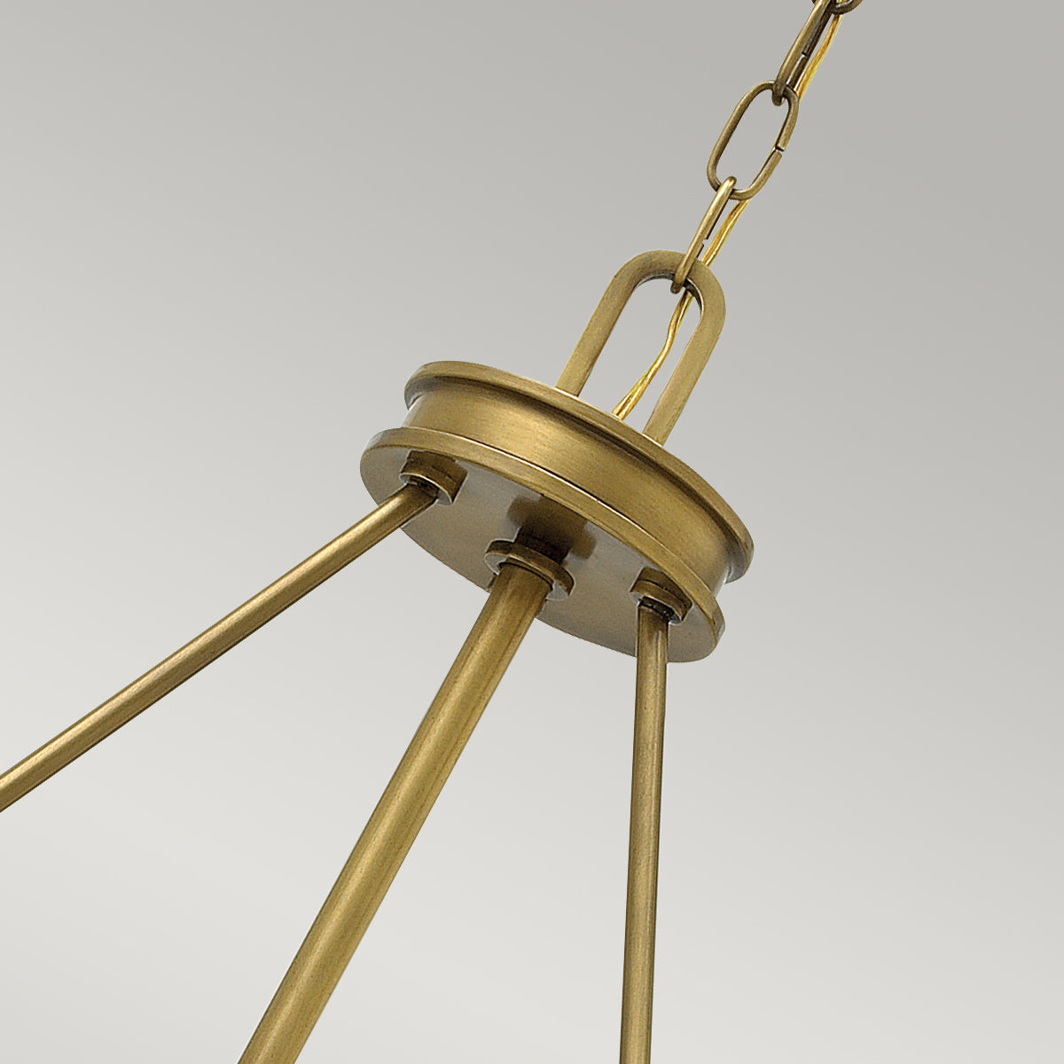 Collier 4-Light Pendant (Heritage Brass)
