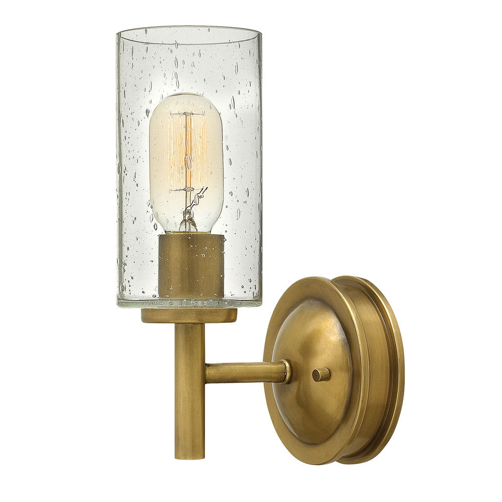 Collier 1-Light Wall Sconce (Heritage Brass)
