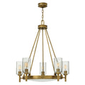 Collier 5-Light Chandelier (Heritage Brass)