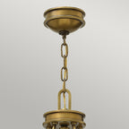 Collier 5-Light Chandelier (Heritage Brass)