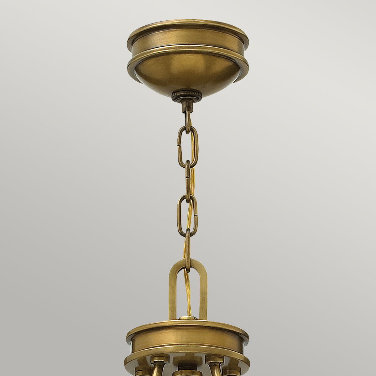Collier 5-Light Chandelier (Heritage Brass)