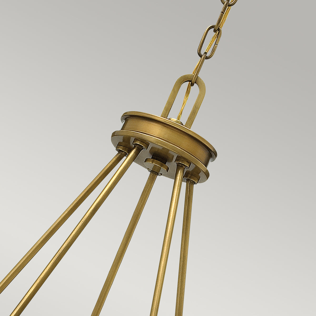Collier 5-Light Chandelier (Heritage Brass)
