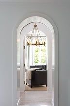 Collier 5-Light Chandelier (Heritage Brass)