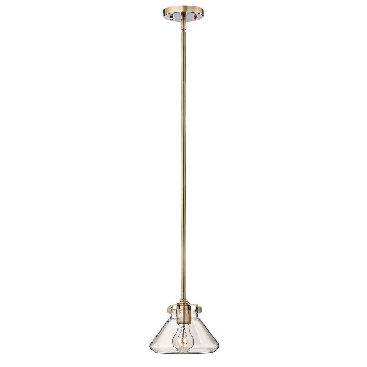 Congress 1-Light Pendant (Brushed Caramel)
