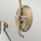 Congress 1-Light Wall Sconce (Brushed Caramel)