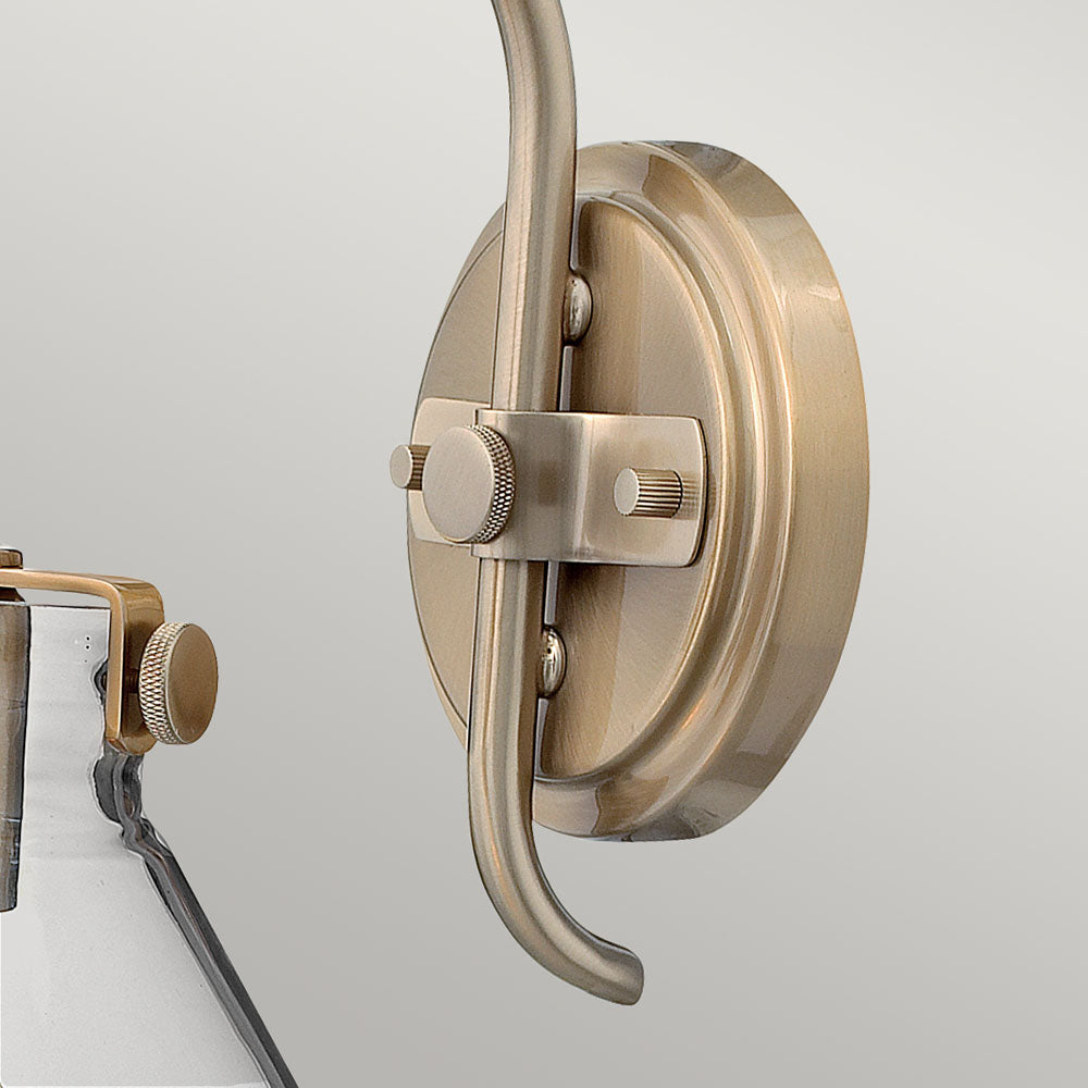 Congress 1-Light Wall Sconce (Brushed Caramel)