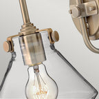 Congress 1-Light Wall Sconce (Brushed Caramel)