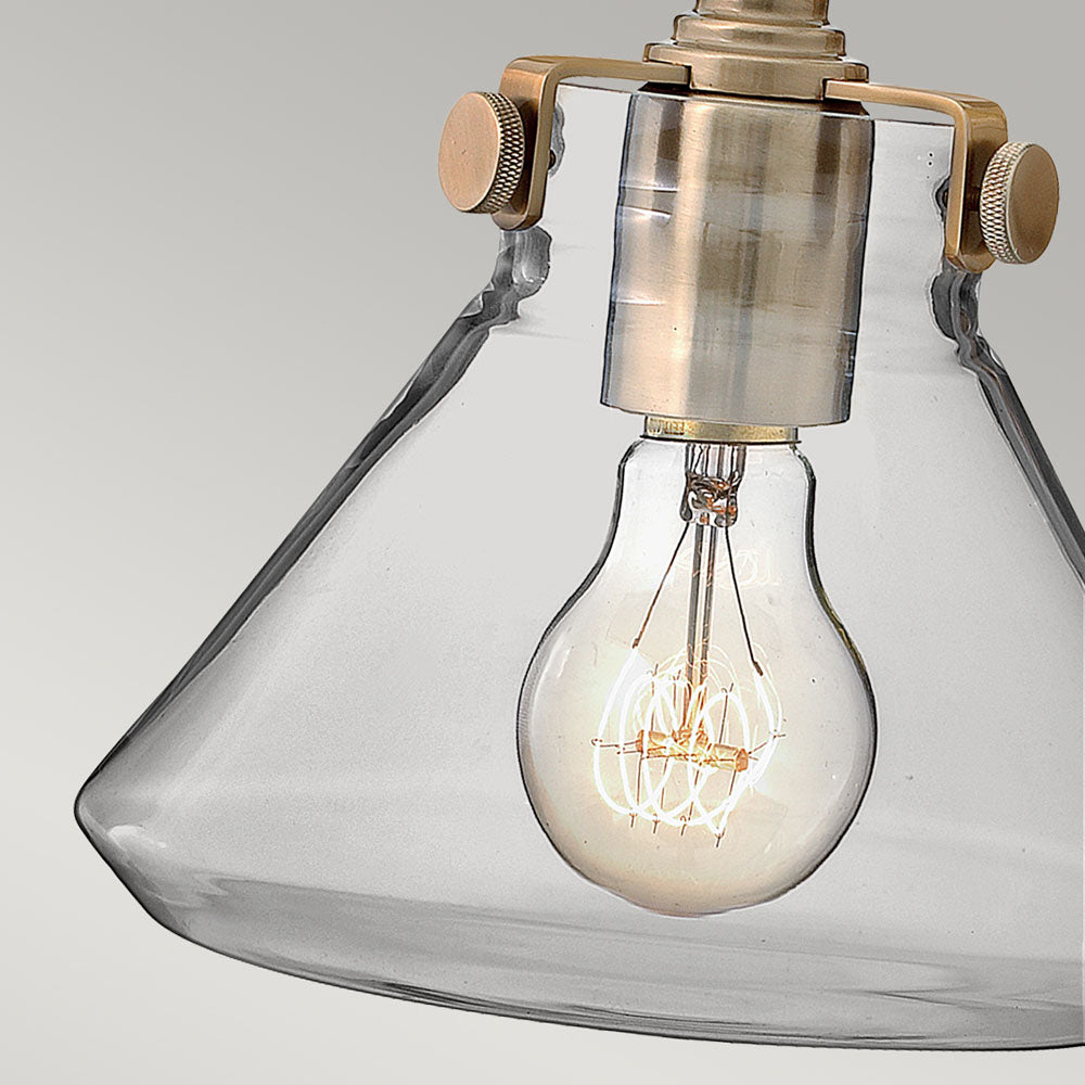 Congress 1-Light Wall Sconce (Brushed Caramel)