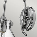 Congress 1-Light Wall Sconce (Chrome)