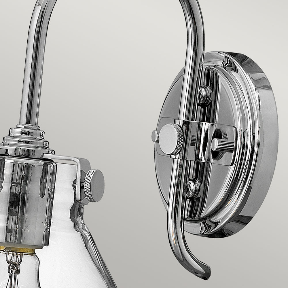 Congress 1-Light Wall Sconce (Chrome)