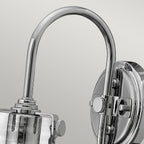 Congress 1-Light Wall Sconce (Chrome)