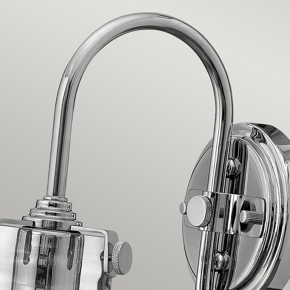 Congress 1-Light Wall Sconce (Chrome)