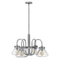 Congress 4-Light Chandelier (Chrome)