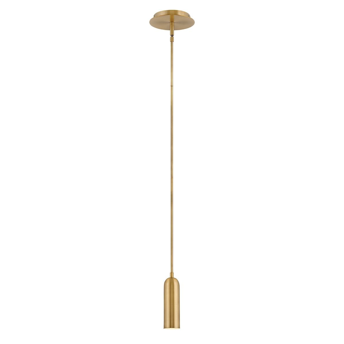 Dax LED  Mini Pendant  - Heritage Brass