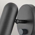 Dax LED Wall Light  - Black