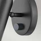 Dax LED Wall Light  - Black