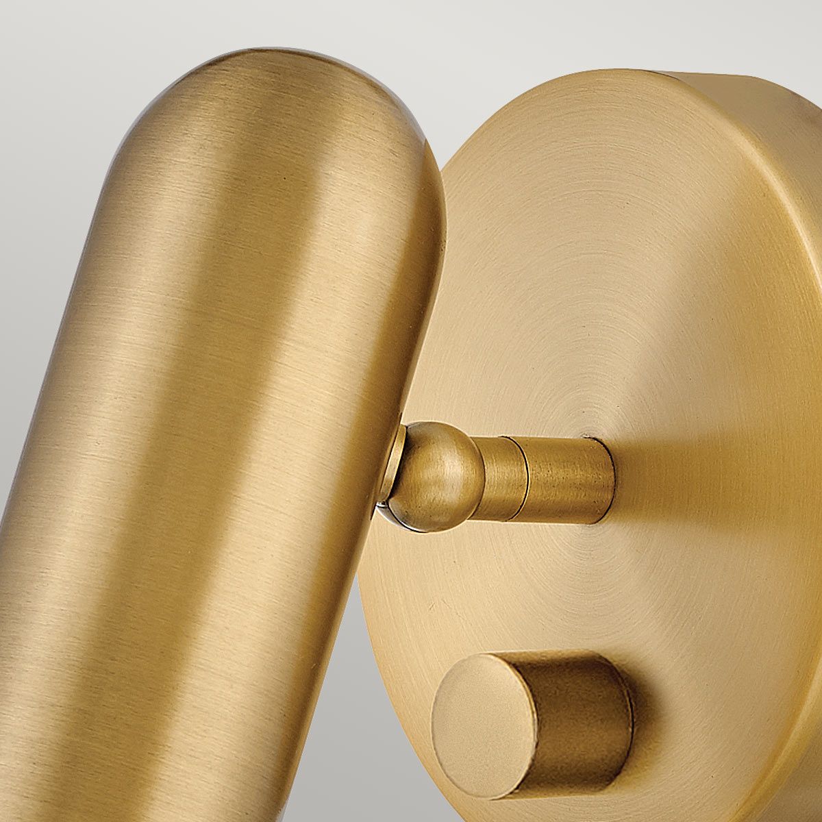 Dax LED  Wall Light  - Heritage Brass