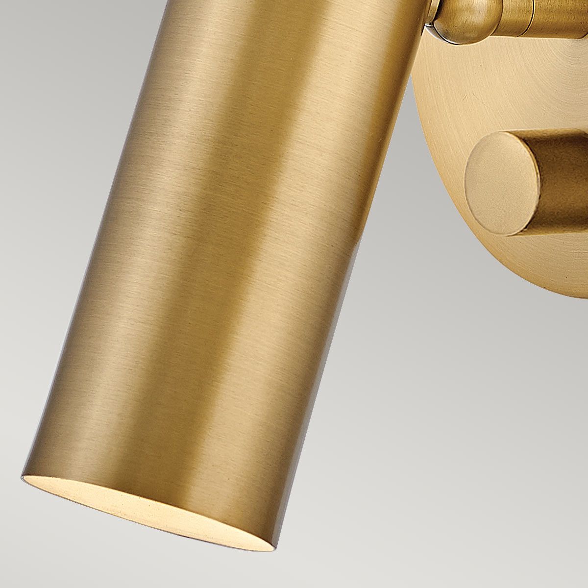 Dax LED  Wall Light  - Heritage Brass