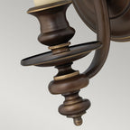 Dunhill 1-Light Wall Sconce (Royal Bronze)