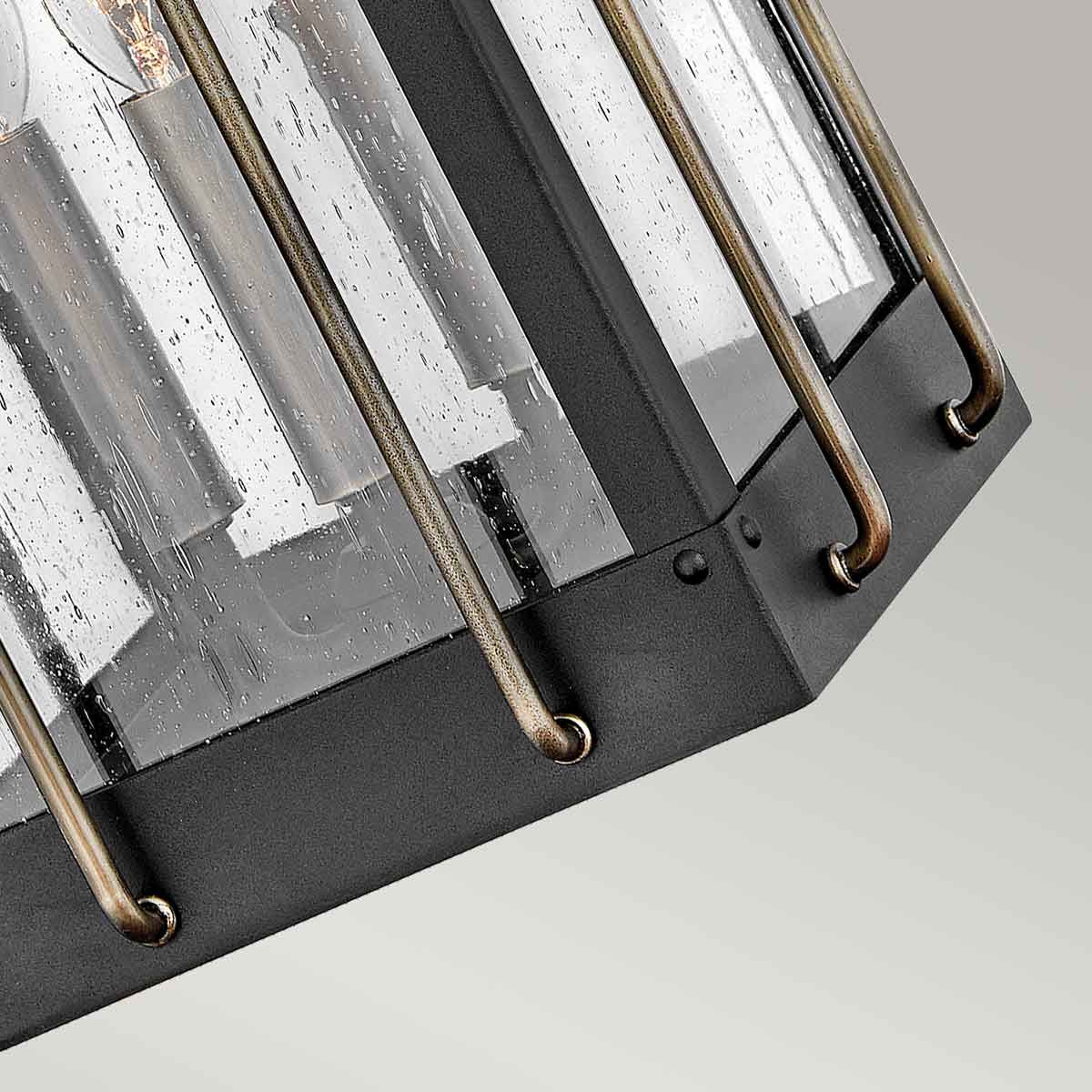 Fitzgerald 3 Light Large Wall Lantern