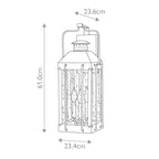 Fitzgerald 3 Light Large Wall Lantern