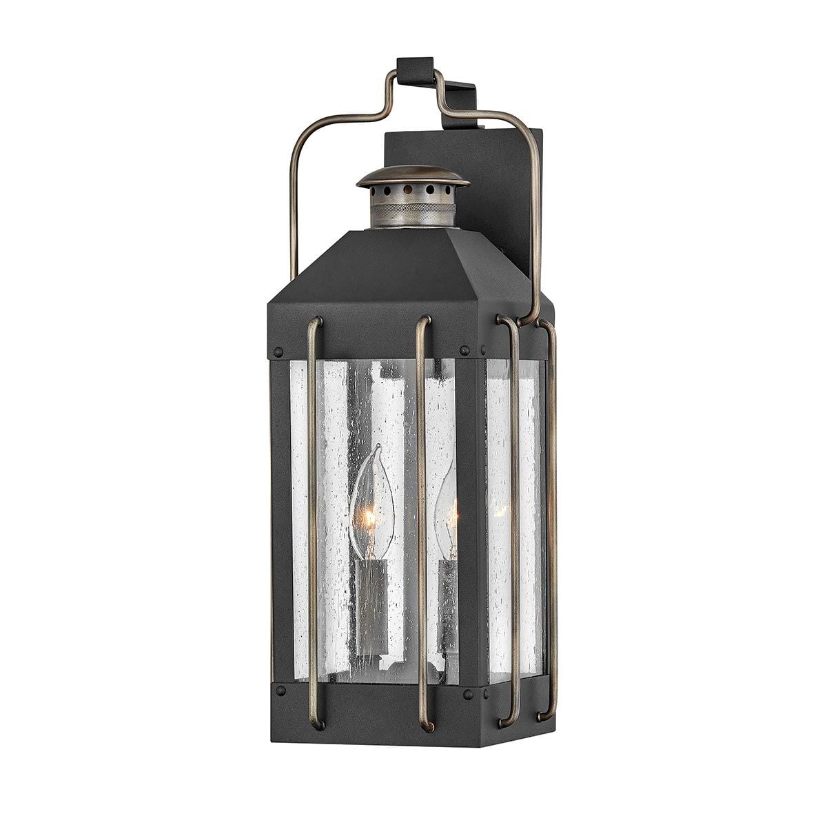 Fitzgerald 2 Light Medium Wall Lantern